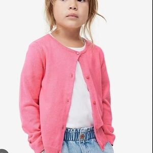 Pink cardigan